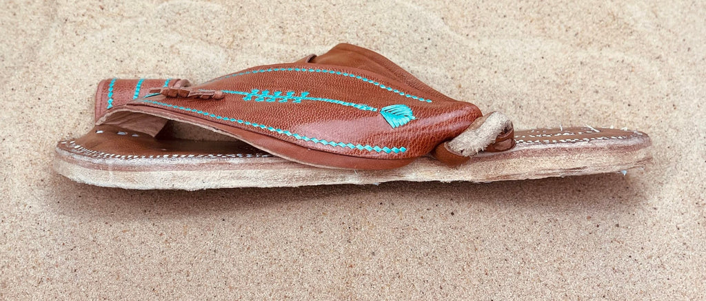 Mens Camel Colored Leather Sandals ~ SandCruisers ~ Traditional Arabian Sandals ~ Great for Outdoors, Beaches, Parks, Lakes and Earthing!