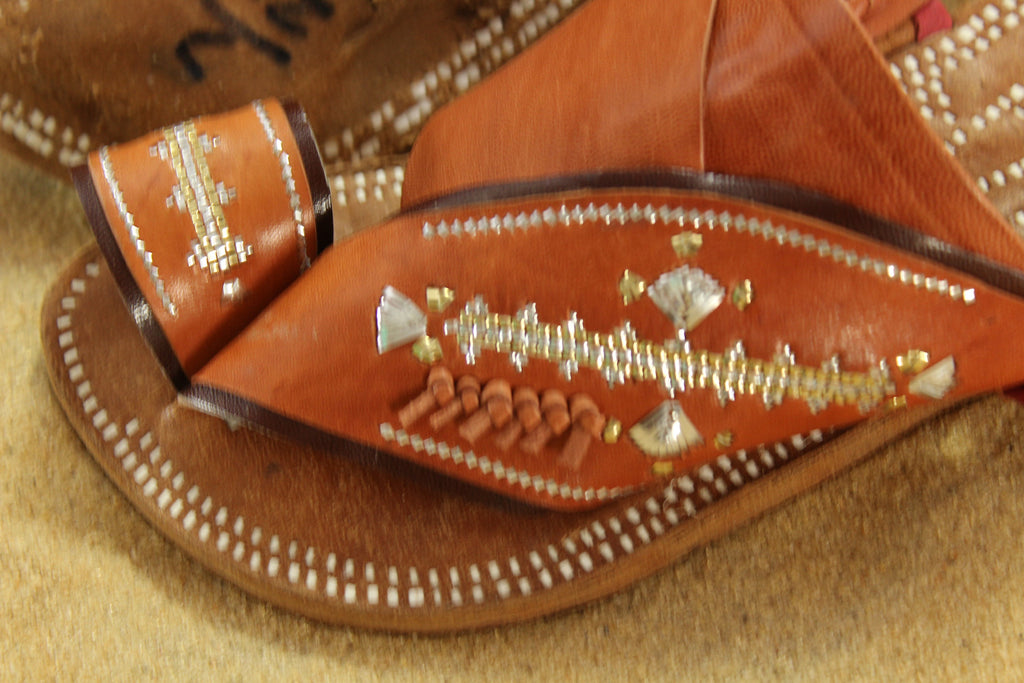 Mens Camel-Colored Leather Sandals ~ SandCruisers ~ Traditional Arabian Sandals ~ Great for Outdoors, Beaches, Parks, Lakes and Earthing!