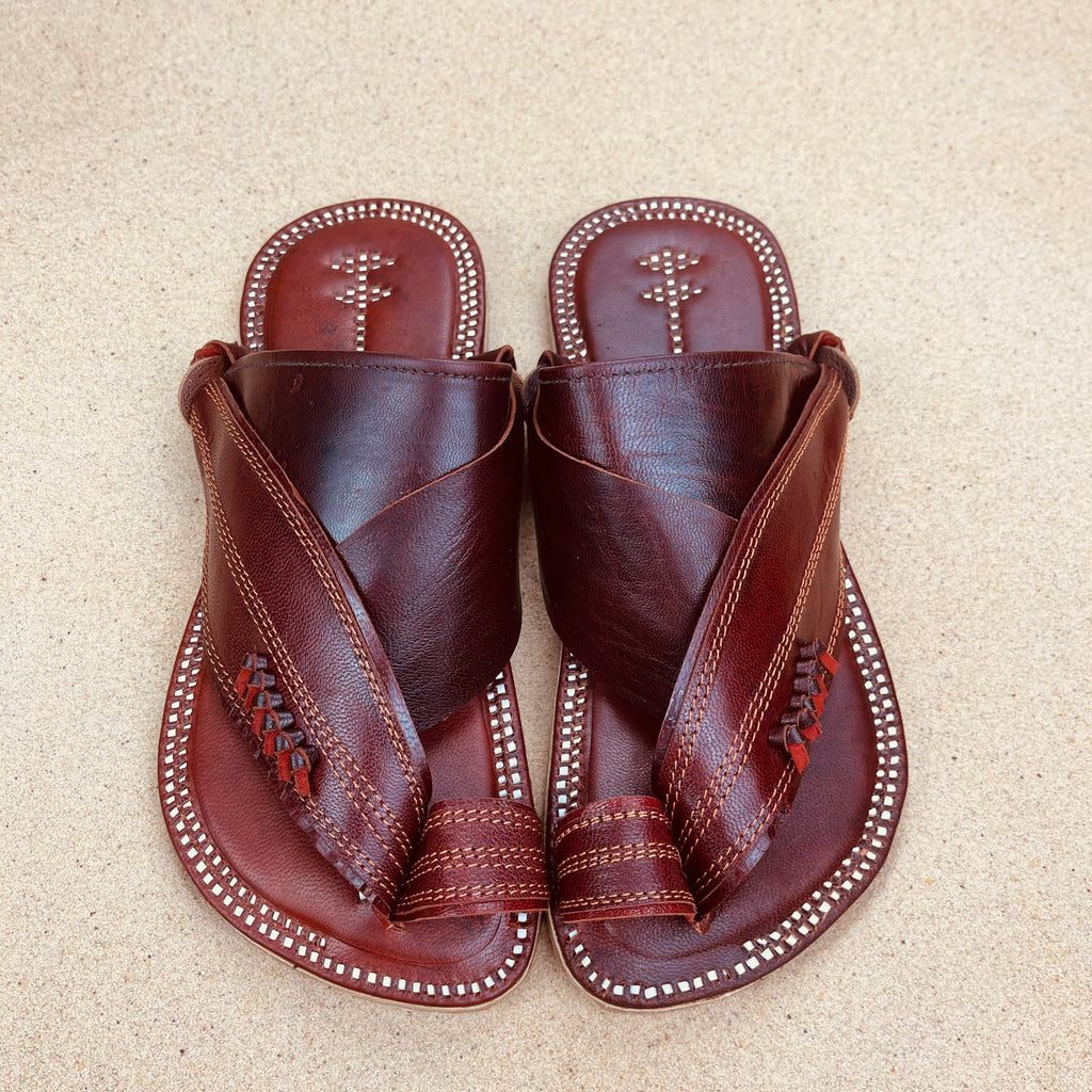 Womens Brown Leather Sandals ~ SandCruisers ~ Traditional Arabian Sandals ~ Great for Outdoors, Beaches, Parks, Lakes, Pools & Parties!