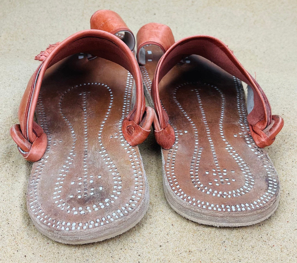 Mens Camel Colored Leather Sandals ~ SandCruisers ~ Traditional Arabian Sandals ~ Great for Outdoors, Beaches, Parks, Lakes and Earthing!