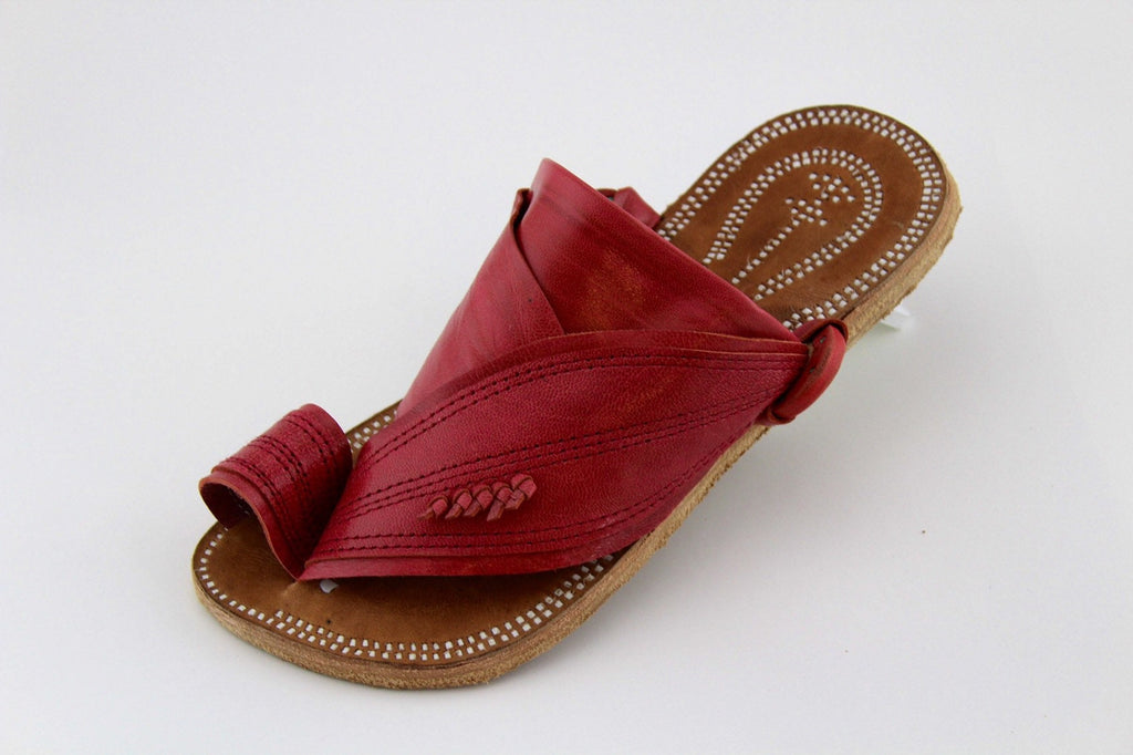 Mens Pink Leather Sandals ~ SandCruisers ~ Traditional Arabian Sandals ~ Handmade Great for Outdoors, Beaches, Parks, Lakes and Earthing!