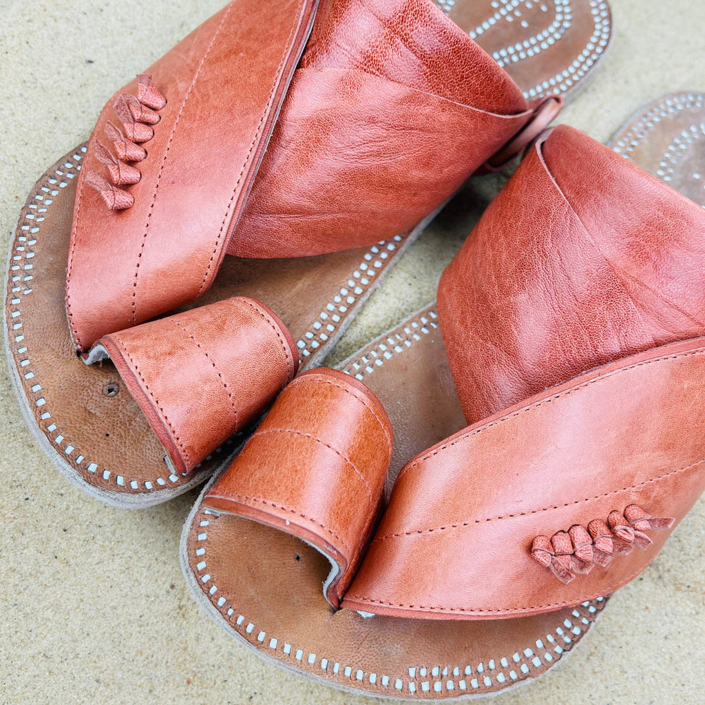 Mens Camel Colored Leather Sandals ~ SandCruisers ~ Traditional Arabian Sandals ~ Great for Outdoors, Beaches, Parks, Lakes and Earthing!