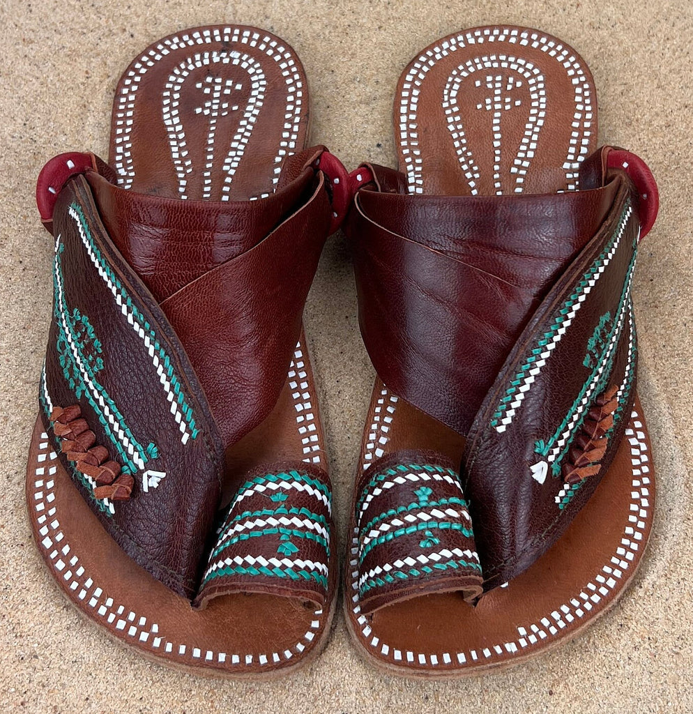 Mens Brown Leather Sandals ~ SandCruisers ~ Handmade Traditional Arabian Sandals ~ Great for Outdoors, Beaches, Parks, Lakes and Earthing!