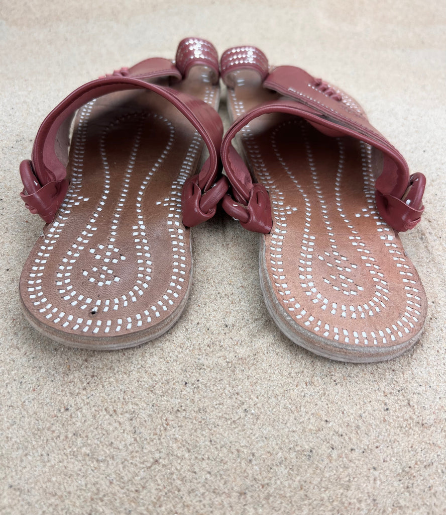 Womens Red Leather Sandals ~ SandCruisers ~ Handmade Traditional Arabian Sandals ~ Great for Outdoors, Beaches, Parks, Lakes and Earthing!