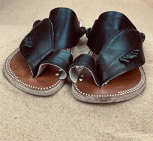 Mens Black Leather Sandals ~ SandCruisers ~ Handmade Sandals~ Great for Outdoors, Beaches, Pools, Parks, Grass, and Earthing!