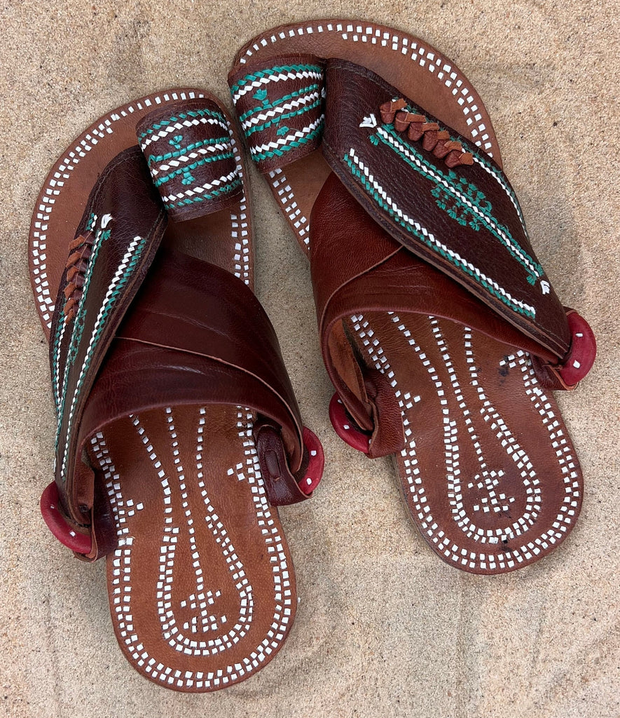 Mens Brown Leather Sandals ~ SandCruisers ~ Handmade Traditional Arabian Sandals ~ Great for Outdoors, Beaches, Parks, Lakes and Earthing!
