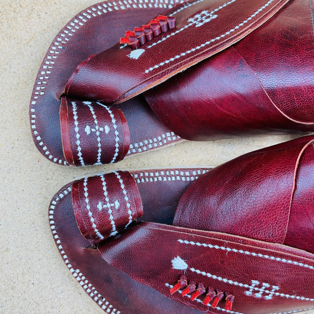 Mens Brown Leather Sandals ~ SandCruisers ~ Handmade Traditional Arabian Sandals ~ Great for Outdoors, Beaches, Parks, Lakes and Earthing!