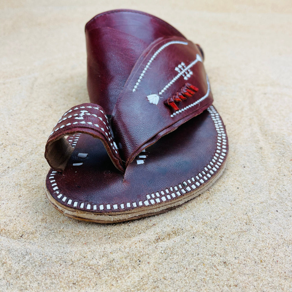 Mens Brown Leather Sandals ~ SandCruisers ~ Handmade Traditional Arabian Sandals ~ Great for Outdoors, Beaches, Parks, Lakes and Earthing!